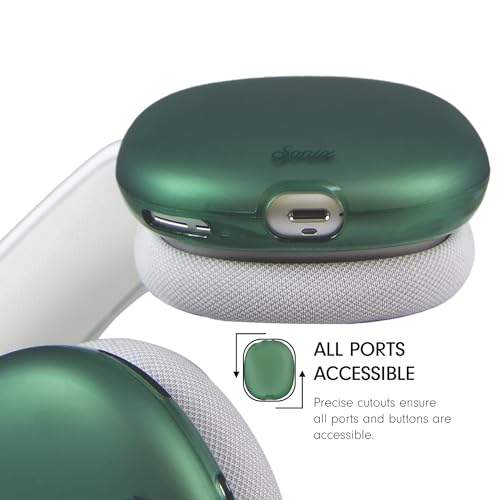 Sonix Protective Case for AirPods Max 2 & 1 | Headphones Cover | Frosted Matte Series | Frosted Matte Forest Green - color: Frosted Matte Green