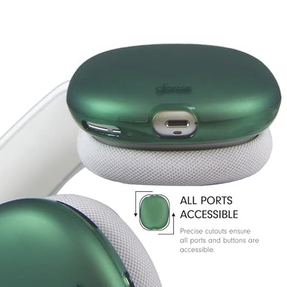 Sonix Protective Case for AirPods Max 2 & 1 | Headphones Cover | Frosted Matte Series | Frosted Matte Forest Green - color: Frosted Matte Green