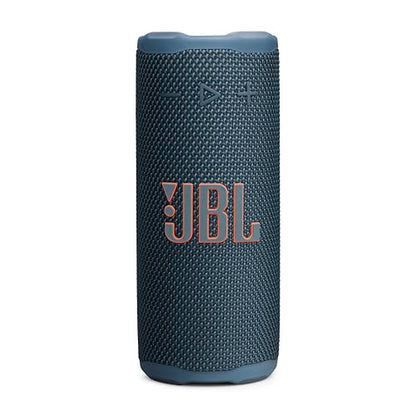 JBL Grip Portable Bluetooth Speaker, Waterproof, Ambient Light - Blue | Up to 14 Hr Playtime, AI Sound Boost, IP68 Waterproof And Dustproof, Drop-Proof, App Control, Ideal For Outdoor And Travel - color: Blue