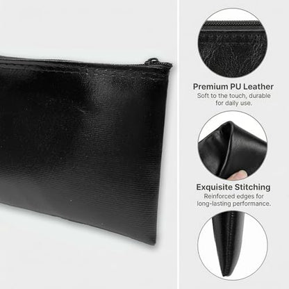 4Pcs Microphone Bag Case Storage Mic Protector for Wireless Devices Mini Sleeve Shockproof Zipper Pouch Easy Carry Portable Vocal Microphone Accessory Organizer 11.4"x4.13"