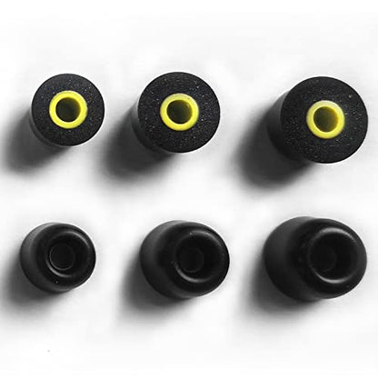 KZ FT01 Memory Foam Ear Tips 6-Pack for IEMs, S/M/L