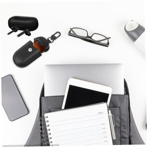 Uonlytech Earphone Storage Case for Earbuds 3i, Scratch-Proof Waterproof Earbud Holder with Anti-Lost Design, Portable Black Carrying Bag for Outdoor and Travel Use