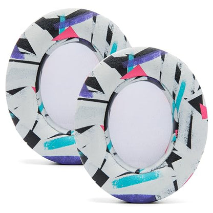 WC PadZ Studio 2 & 3 - Ear Pads for Beats Studio 2, 3 Wired & Wireless | Made by Wicked Cushions | Does NOT Fit Beats Solo (B0501, B0500). PU Leather, Enhanced Foam & Stronger Adhesive | 90's White - color: 90's White
