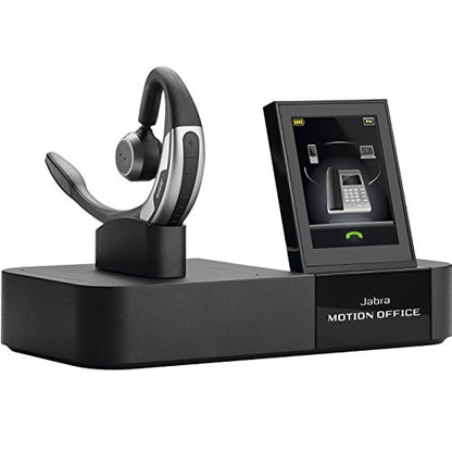 Jabra Motion Office Bluetooth Headset with Touch Screen Base for Desk Phone, VoIP Softphone, Mobile Phones and Tablets