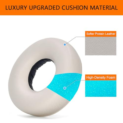Defean Kit 2 IN1 Earpads for Sony WH-CH520 Wireless Headphones-Coffee | Replacement Cushions Kit 2 IN1 Ear Pads + Headband,Replacement Headstrap Pad & Earpads Repair Part - color: Coffee