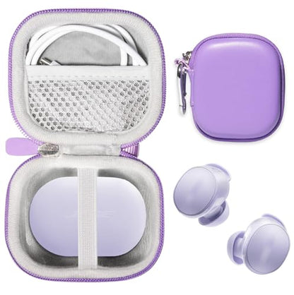 Case for Bose New QuietComfort True Wireless Noise Cancelling Earbuds (Purple) - color: Purple