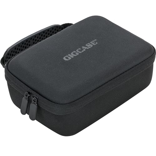 Case for Scarlett Solo 3rd & 4th Gen – Travel Storage for Audio Interface + Compatible with Maxone, Seagate, LaCie, WD External Hard Drives – Water-Resistant Protective Case w/Strap & Pocket - size: Small