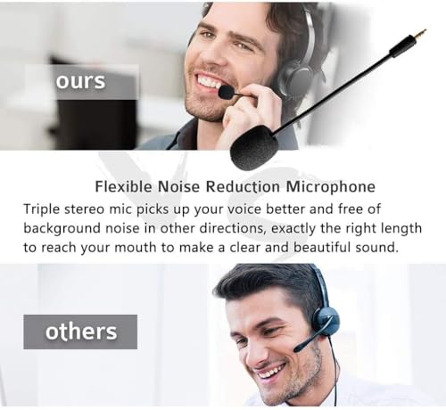 Turtle Beach Replacement Mic 3.5mm Detachable Microphone Boom for Ear Force Turtle Beach Xbox One Stealth 400 420x 450 500p 520 Recon 50x 50p 50 60p 150