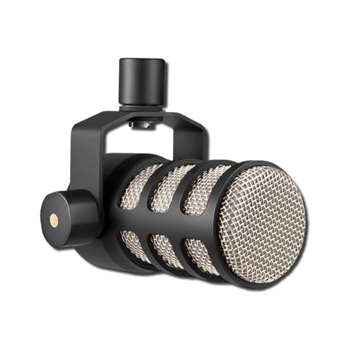 Rode PodMic Dynamic Broadcast Microphone with PSA1+ Microphone Boom Arm, WS14 Pop Filter, and Premium XLR Cable (Purple)