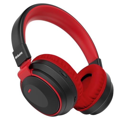 Mokata Kids Headphones Bluetooth 5.3 Wireless Lightweight Fast Charging 68 Hours Play Time Volume Limited 85/94dB Over Ear Foldable with Built-in Mic for Toddler Boy Girl Tablet Pad Black - color: Black