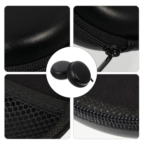 Earphone Storage Bags, PU EVA Headset Cases Waterproof 2 Pcs