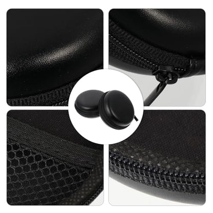 Earphone Storage Bags, PU EVA Headset Cases Waterproof 2 Pcs