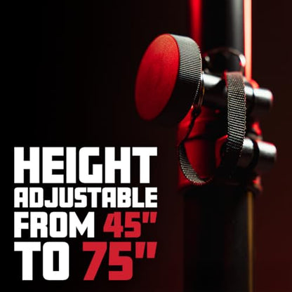 Gator Frameworks Rok-It Series Set of Lightweight Aluminum Tripod Speaker Stand with Heavy-Duty Carry Bag, Dual-diameter 35mm to 38mm Pole, and Supports up to 120 lbs (RI-SPKRSTDSET-250-AL) - style: Set of (2) Stands