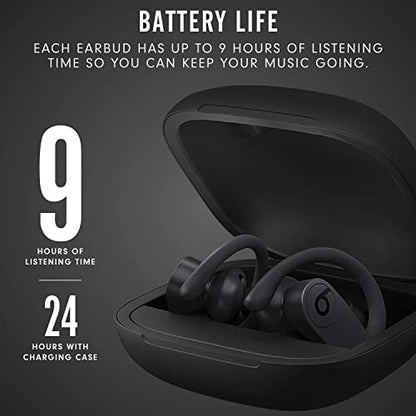 Powerbeats Pro Totally Wireless & High-Performance Bluetooth Earphones Black (Renewed) - color: Black
