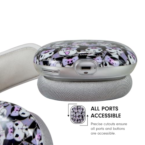 Sonix x Sanrio Protective Case for AirPods Max 2 & 1 (Kuromi Jam) - color: Kuromi Jam