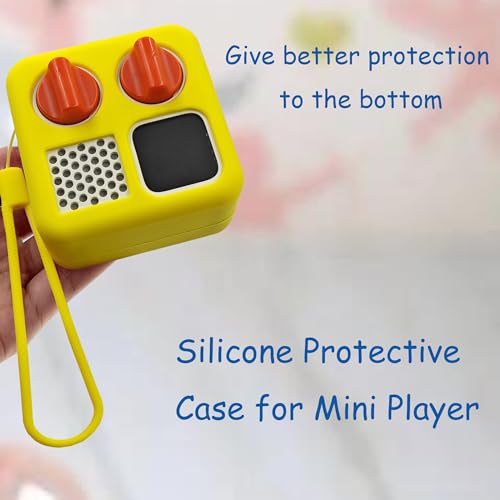 Silicone Case for Yoto Mini Player (Yellow) - color: Yellow