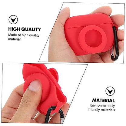 Silicone Protective Cover for Lightweight and Silicone Case Simple Design for Everyday Use Compatible and Red - color: Red
