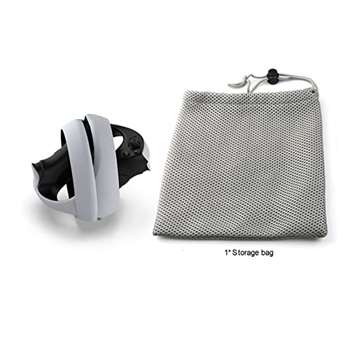 Protective Carrying Case Kit Compatible with PS-VR2, Portable Hard Storage Bag with Lens Covers,Mesh Storage Bag, Cable Tie for Headset and Touch Controllers Accessories