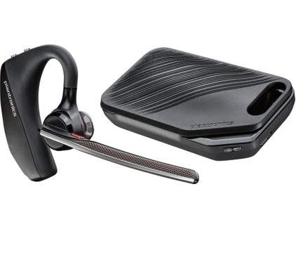 Plantronics Voyager 5200 Bluetooth Headset Earpiece with Charging Case Kit