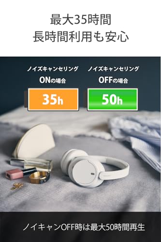 Sony WH-CH720NL Noise Canceling Wireless Bluetooth Headphones - Built-in Microphone - up to 35 Hours Battery Life and Quick Charge - Navy Blue - color: Blue