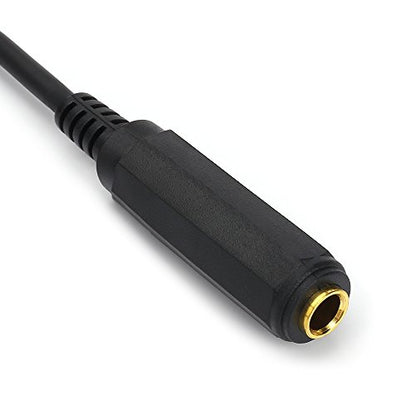1/4 Inch Male to Female Stereo Extension Cable Gold Plated Quarter inch Headphone Extension Cable Cord- 20FT /6.6 Meters - size: 20 Feet