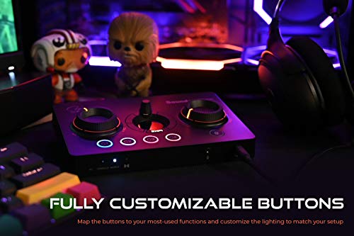 Creative Sound Blaster GC7 Gaming Streaming USB DAC and Amp | Gaming USB DAC, Super X-Fi, GameVoice Mix, Programmable Controls, Streaming, Immersive Audio