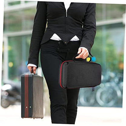 Garneck Microphone Bag Compatible Storage Bags for Spark Rod Holders Padded Case Sponge Zippered Cover Windscreen Covers Included