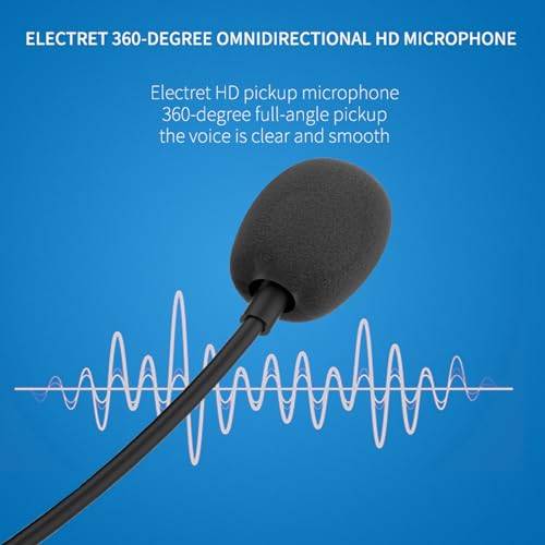Electronics Gaming Headset Lightweight Comfortable Design with Mic for PC Mobile Phones 3.5mm Plug 1 Unit (Grayish Blue) - color: Grayish Blue