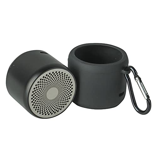 Silicone Case for EWA A106 Pro Speaker, Silicone Protective Case Cover Sleeve Shell with Metal Hook Speaker Frame Case Bag Skin