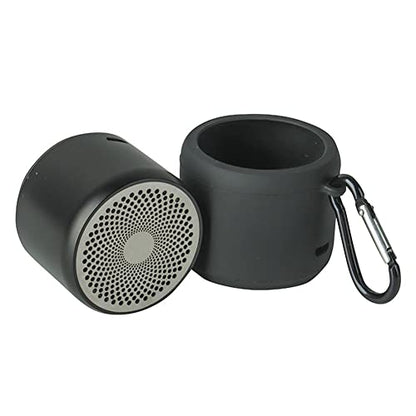 Silicone Case for EWA A106 Pro Speaker, Silicone Protective Case Cover Sleeve Shell with Metal Hook Speaker Frame Case Bag Skin