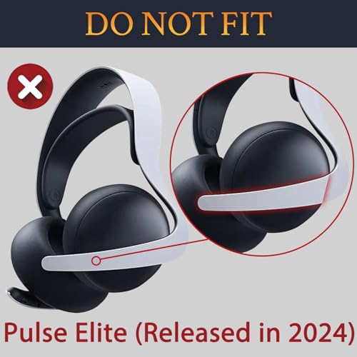 SOULWIT Earpads for Sony PS5 Pulse 3D Wireless Headset, Cooling Gel Replacement Ear Pad Cushions with Noise Isolation Foam - Purple Black - color: Purple Black