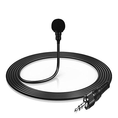 Pro Omni-Directional Condenser Lavalier Microphone for Sony UWP V1/D11/D21 Wireless Microphones Transmitter
