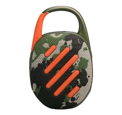JBL Clip 5 Bluetooth Speaker and divvi! Protective Case - Camo - color: Camo