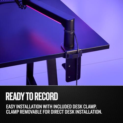 RIG MA-1 Low Profile USB Microphone Arm With RGB Underlighting