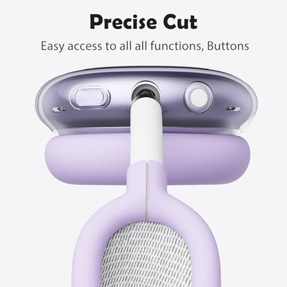 for AirPods Max Headphones Butterfly Ear Covers for AirPods Max 2 - color: Butterfly G/Purple