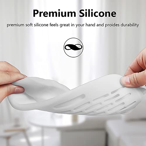 Silicone Protective Case Cover Sleeve Shell for Bose Soundlink Flex Speaker Frame Case Bag Skin Box Accessories - color: White