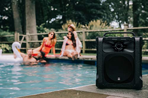 Altec Lansing Sonic Boom - Waterproof Bluetooth Speaker with Phone Charger, IP67 Outdoor Speaker, 3 USB Charging Ports, 50 Foot Range & 20 Hours Battery Life - style: Sonic Boom