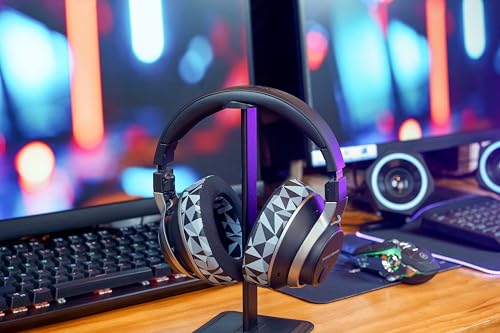 WC Freeze Stealth Pro - Cooling Gel Earpads for Turtle Beach Stealth Pro 1 | Made by Wicked Cushions | Boost Comfort, Durability, Thickness & Sound Isolation | Geo Grey - color: Geo Grey