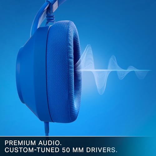 LucidSound LS10X Gen 2 Wired Gaming Headset for Xbox Series X|S - Blue, Officially Licensed, Designed for Comfort, Quick-Access Audio Controls, Premium Audio, flip-to-Mute Boom mic - style: Blue