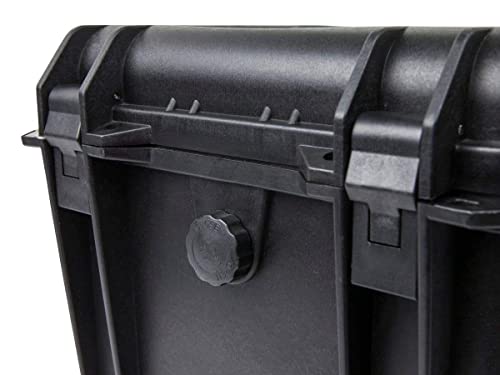 Monoprice Weatherproof/Shockproof Hard Case - Black IP67 Level dust and Water Protection up to 1 Meter Depth with Customizable Foam, 11" x 8" x 10", 9.9 Liter - color: Black, size: 9.9 Liter, style: Case
