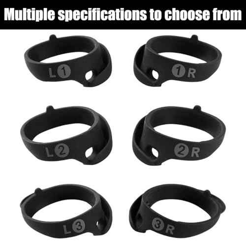 Ergonomic Silicone Earplug Stabilizer Rings for Dedicated 4th, Reduction Long-Wear Sweatproof Exercise Secure Silicone Ear Tip Fixing Band Sweatproof Earbuds Stabilizers - color: No. 3