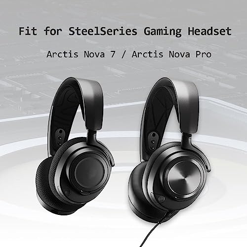 TPE Audio Cable for SteelSeries Arctis Nova 7 / Pro Headset | Black , TPE 3.5mm 5 pole to 4 pole jack Cable for SteelSeries Arctis Nova 7 / Pro Headset