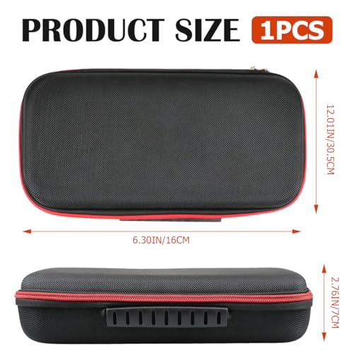 Microphone Case Double Mic Slots Storage Bag Mic Protective Bag for Outdoor Travel