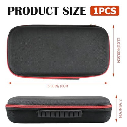 Microphone Case Double Mic Slots Storage Bag Mic Protective Bag for Outdoor Travel