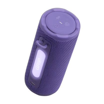 JBL Grip Portable Bluetooth Speaker, Waterproof, Ambient Light - Purple | Up to 14 Hr Playtime, AI Sound Boost, IP68 Waterproof And Dustproof, Drop-Proof, App Control, Ideal For Outdoor And Travel - color: Purple