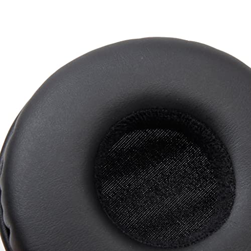 MDR-V150 Earpads Replacement Protein Leather Ear Pads Cushions Cover Repair Parts Compatible with Sony MDR-ZX310 ZX330BT MDR-ZX100 MDR-ZX110 MDR-ZX330 ZX310 ZX300 ZX600 V150 V300 Headphones (Black)