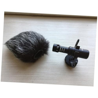 ABOOFAN Microphone Accessory Windscreen Cover for Camera Furry Microphone Protect