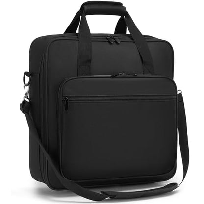 Padded Nylon Mixer Gig Bag Case, 15.4" x 15" x 5.1", Protector Gear Mixer Gig Bag with Removable Strap, DJ Controller Travel Shoulder Bag For RODECaster Pro II, TC Helicon GOXLR, MG10XU 10