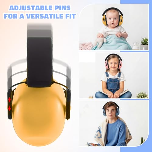 12 Pcs Kids Ear Protection Noise Cancelling Headphones Ear Muffs Bulk 27db Adult Noise Reduction Hearing Earmuff(Universal Fit (kids & Adults),Boho Style) - size: Universal Fit (kids & Adults), style: Boho Style