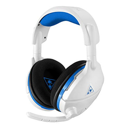 Turtle Beach Stealth 600 White Wireless Surround Sound Gaming Headset for PlayStation 5 and PlayStation 4 - color: White/Blue